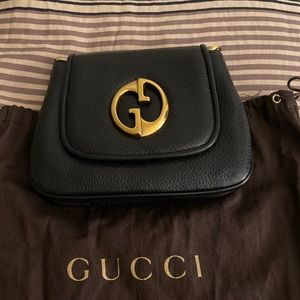 Gucci Gold Chain Crossover Bag